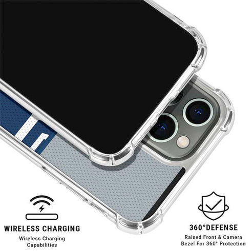 NFL Dallas Cowboys Zone Block iPhone 16 Pro Clear Case